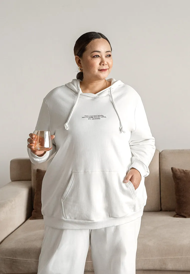 Hera Premium Staycation Long Sleeve Hoodie - Yam Purple