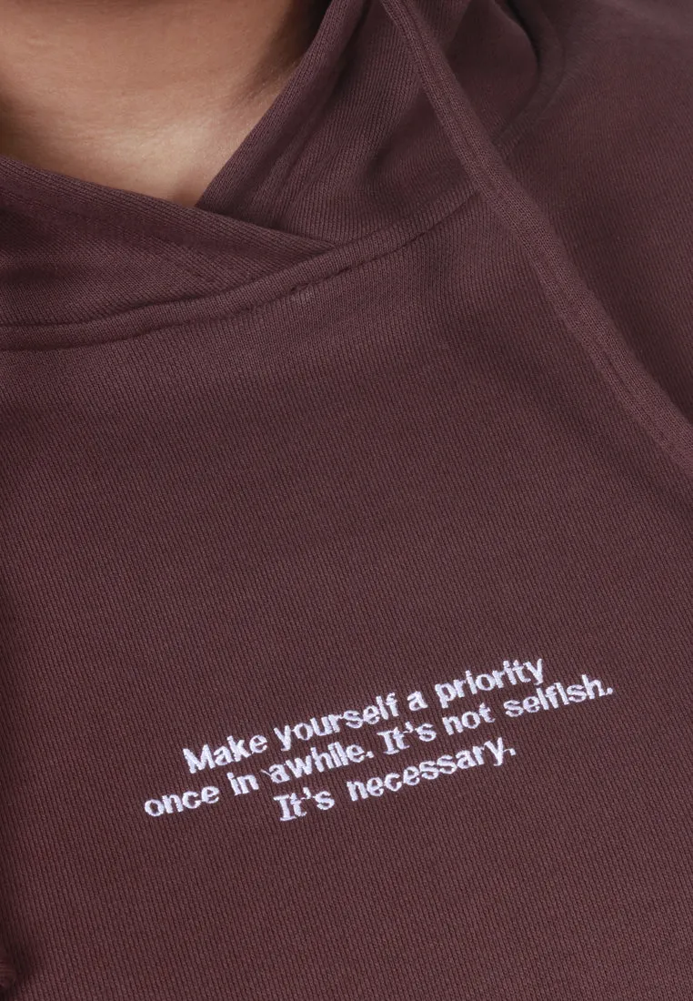 Hera Premium Staycation Long Sleeve Hoodie - Yam Purple