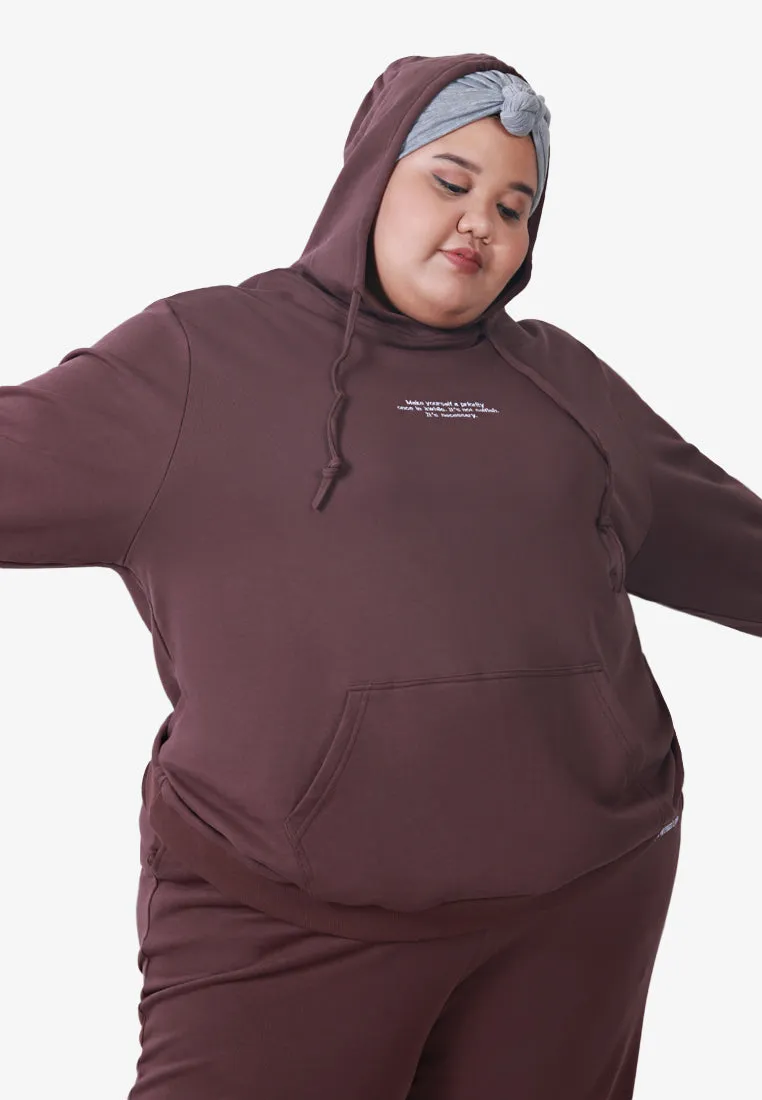 Hera Premium Staycation Long Sleeve Hoodie - Yam Purple