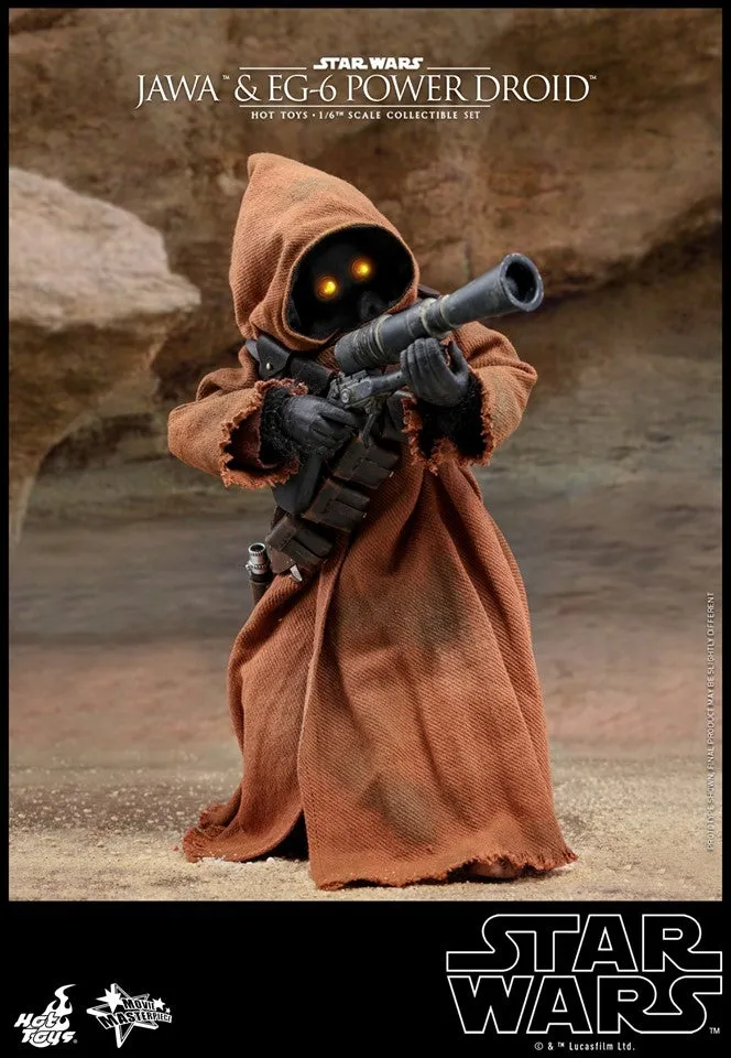 Hot Toys - MMS554 - Star Wars: Episode IV A New Hope - 1/6th scale Jawa & EG-6 Power Droid Collectible Set