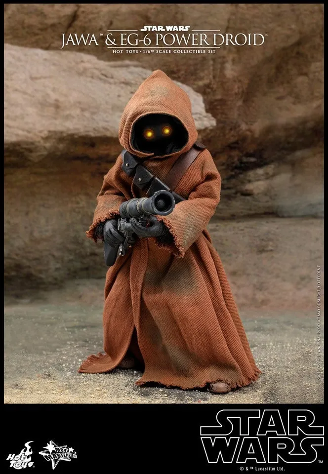 Hot Toys - MMS554 - Star Wars: Episode IV A New Hope - 1/6th scale Jawa & EG-6 Power Droid Collectible Set