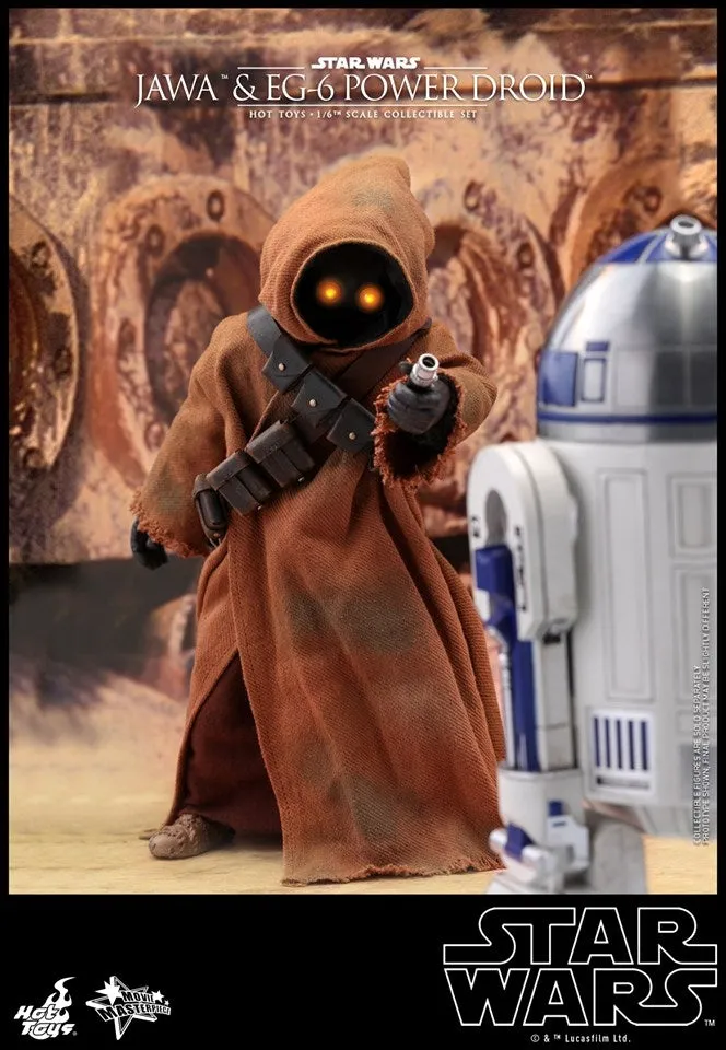 Hot Toys - MMS554 - Star Wars: Episode IV A New Hope - 1/6th scale Jawa & EG-6 Power Droid Collectible Set