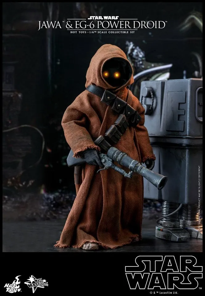Hot Toys - MMS554 - Star Wars: Episode IV A New Hope - 1/6th scale Jawa & EG-6 Power Droid Collectible Set