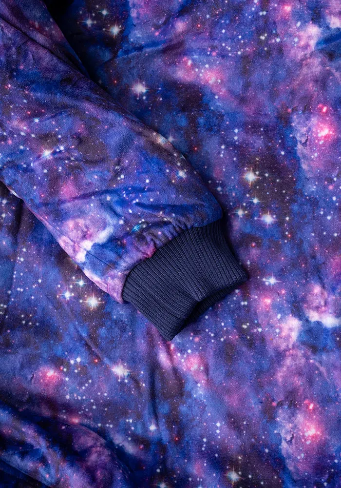 Popsy Pop-On Oversize Galaxy Print Hoodie
