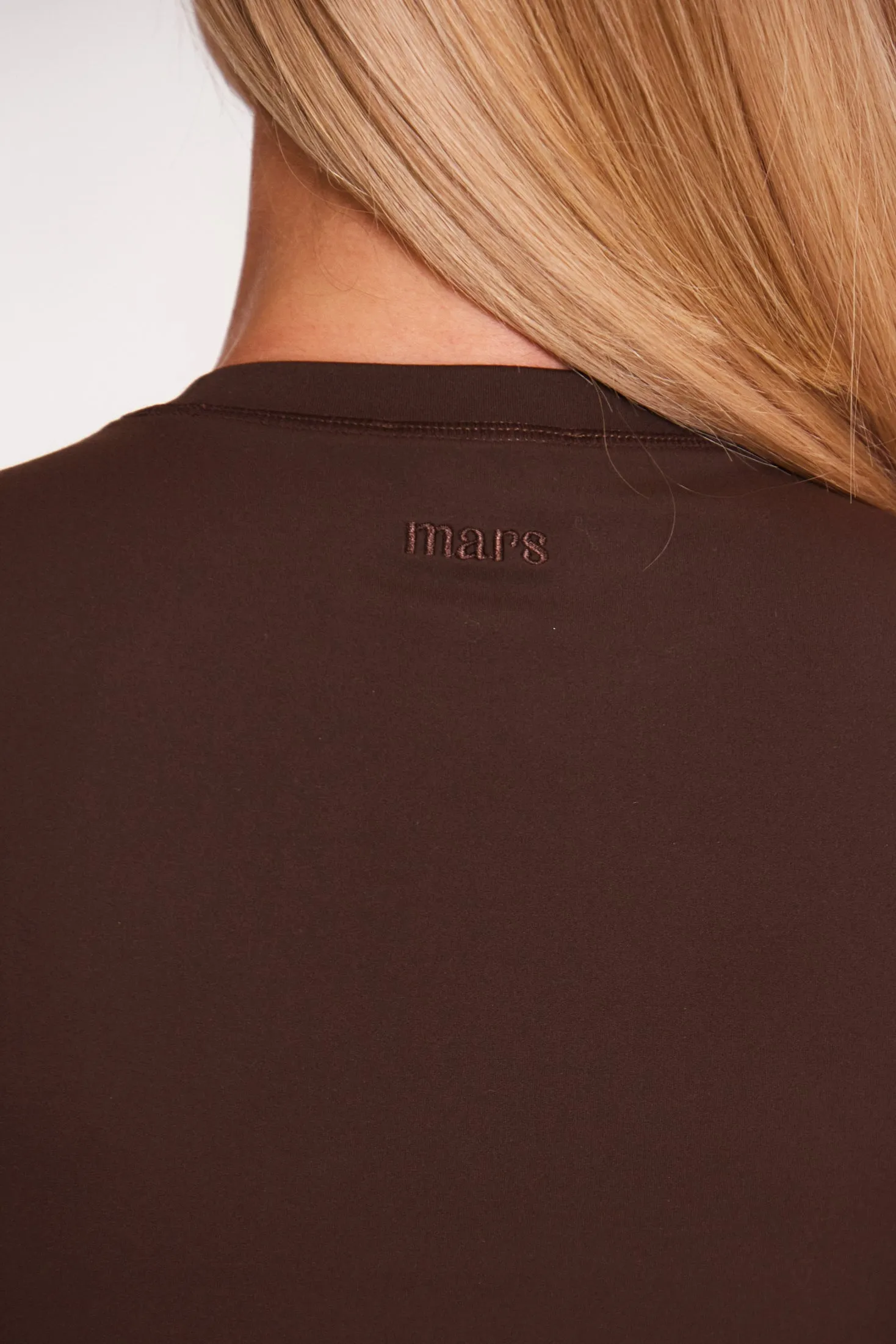 The Sculpt long sleeve tee - Brown