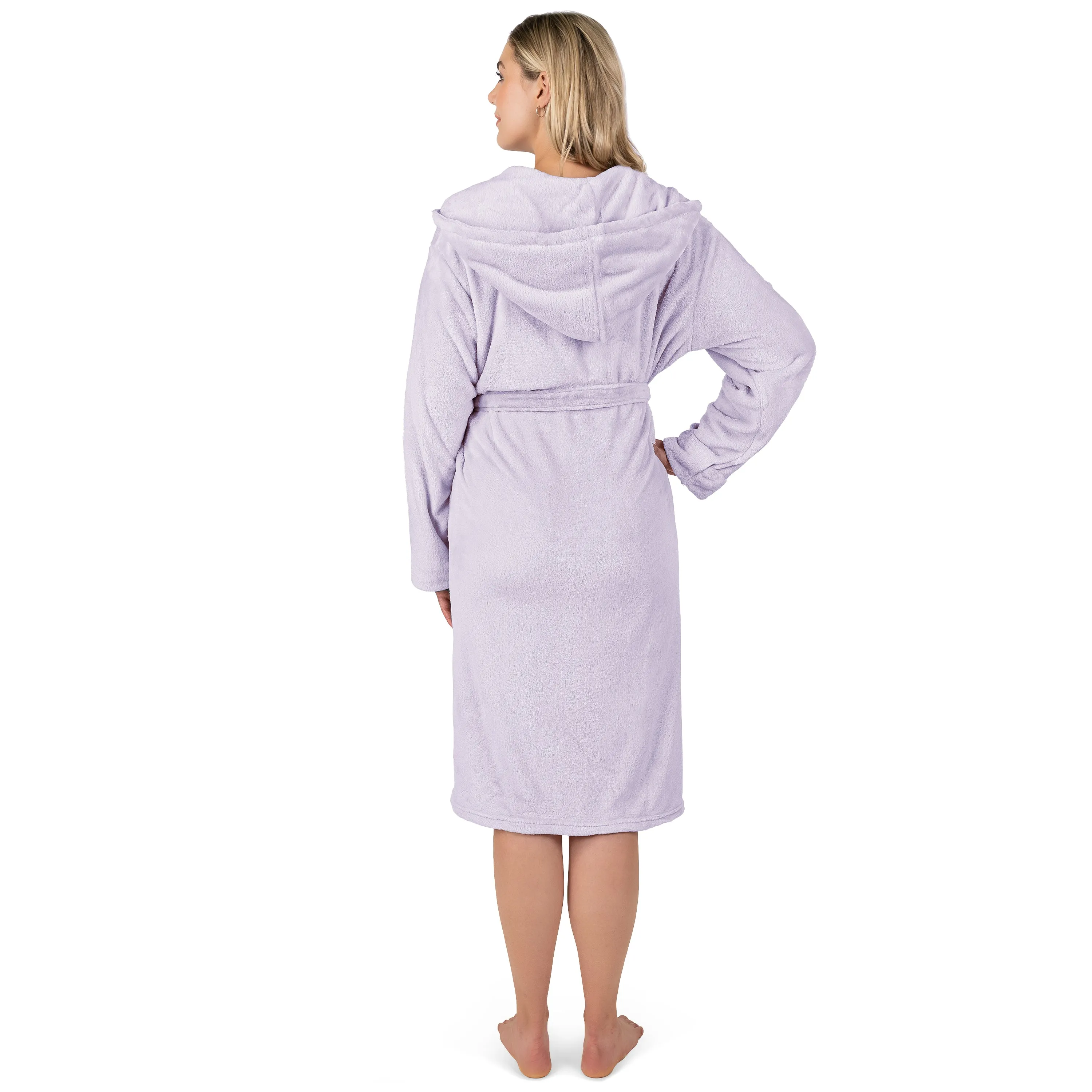 Women's Classic Fleece Robe with Hood