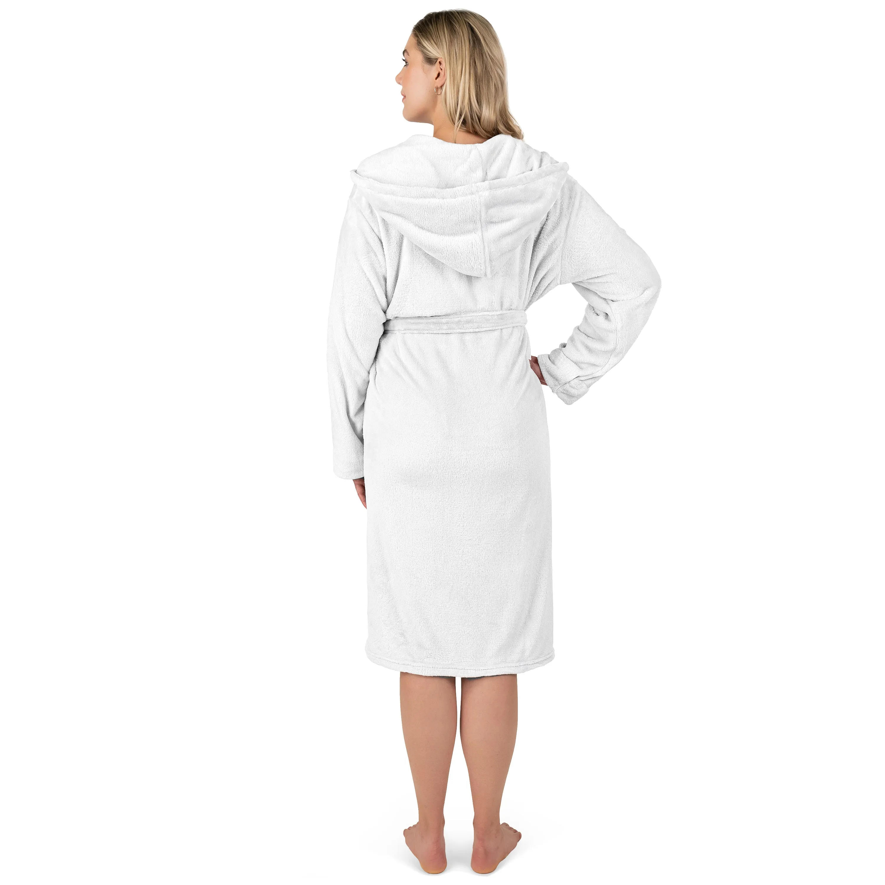 Women's Classic Fleece Robe with Hood