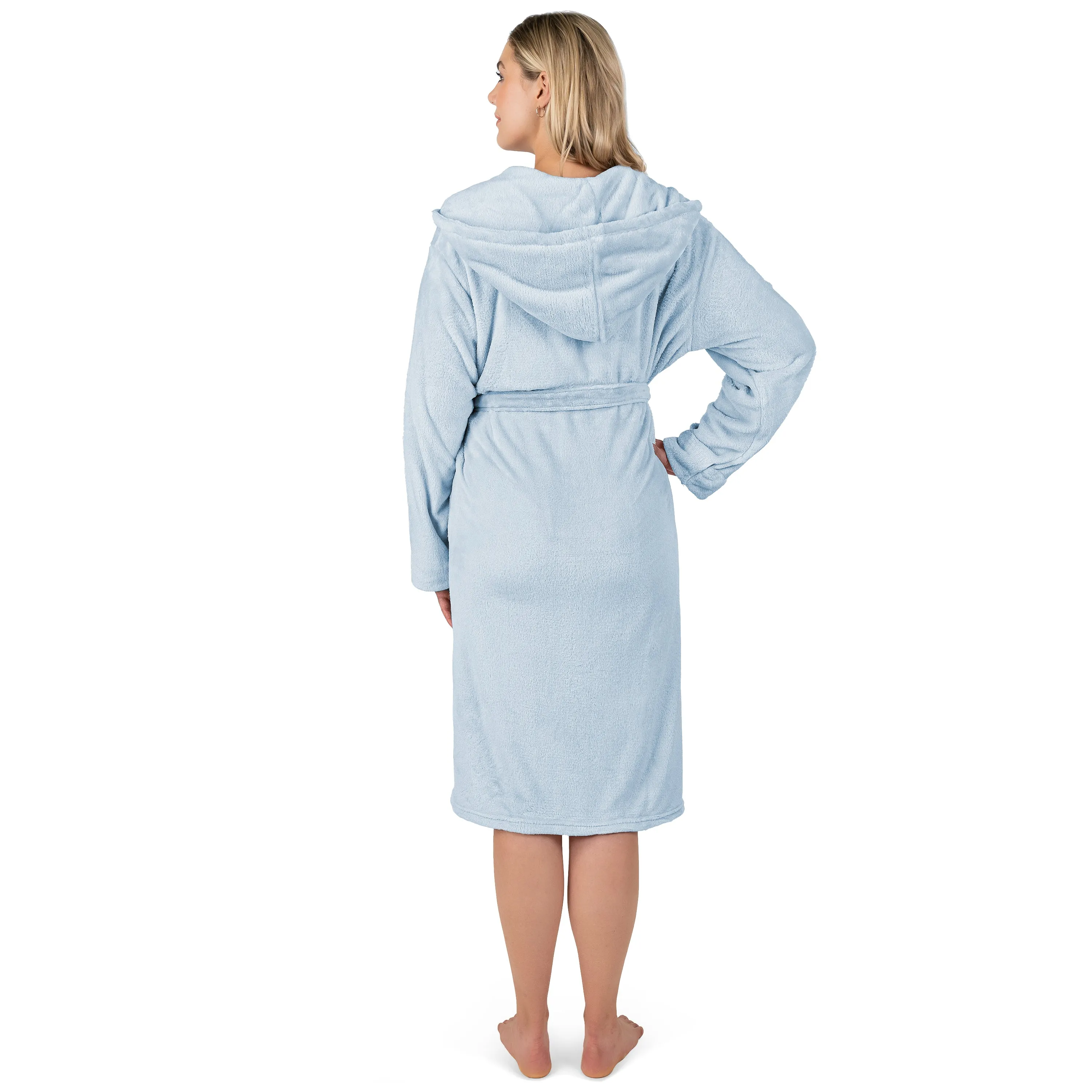 Women's Classic Fleece Robe with Hood
